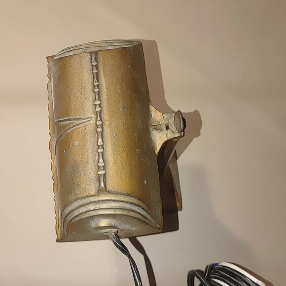 Bankers Piano Lamp 1920 Cast Metal Pat Pend Cast Iron Art Deco Design USA - Picture 2 of 13